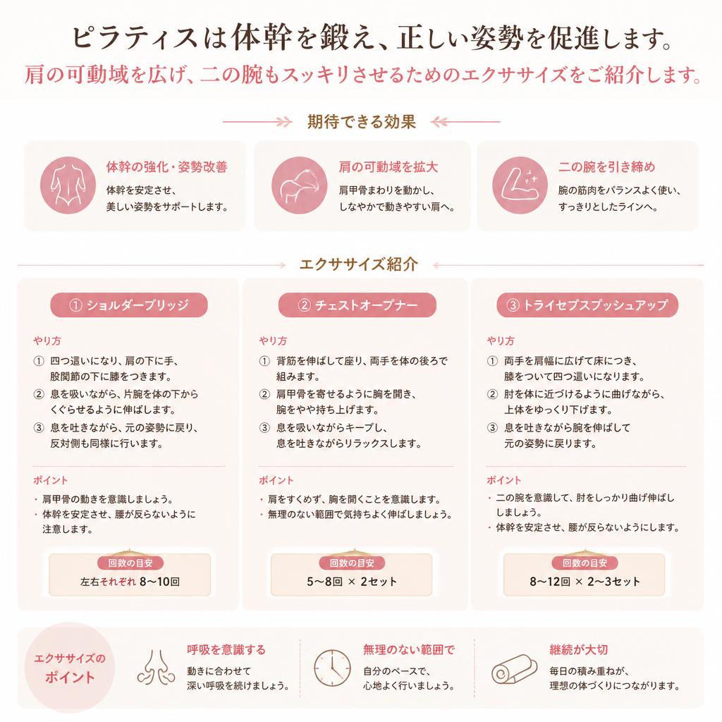 ピラティスで正しい姿勢を手に入れる